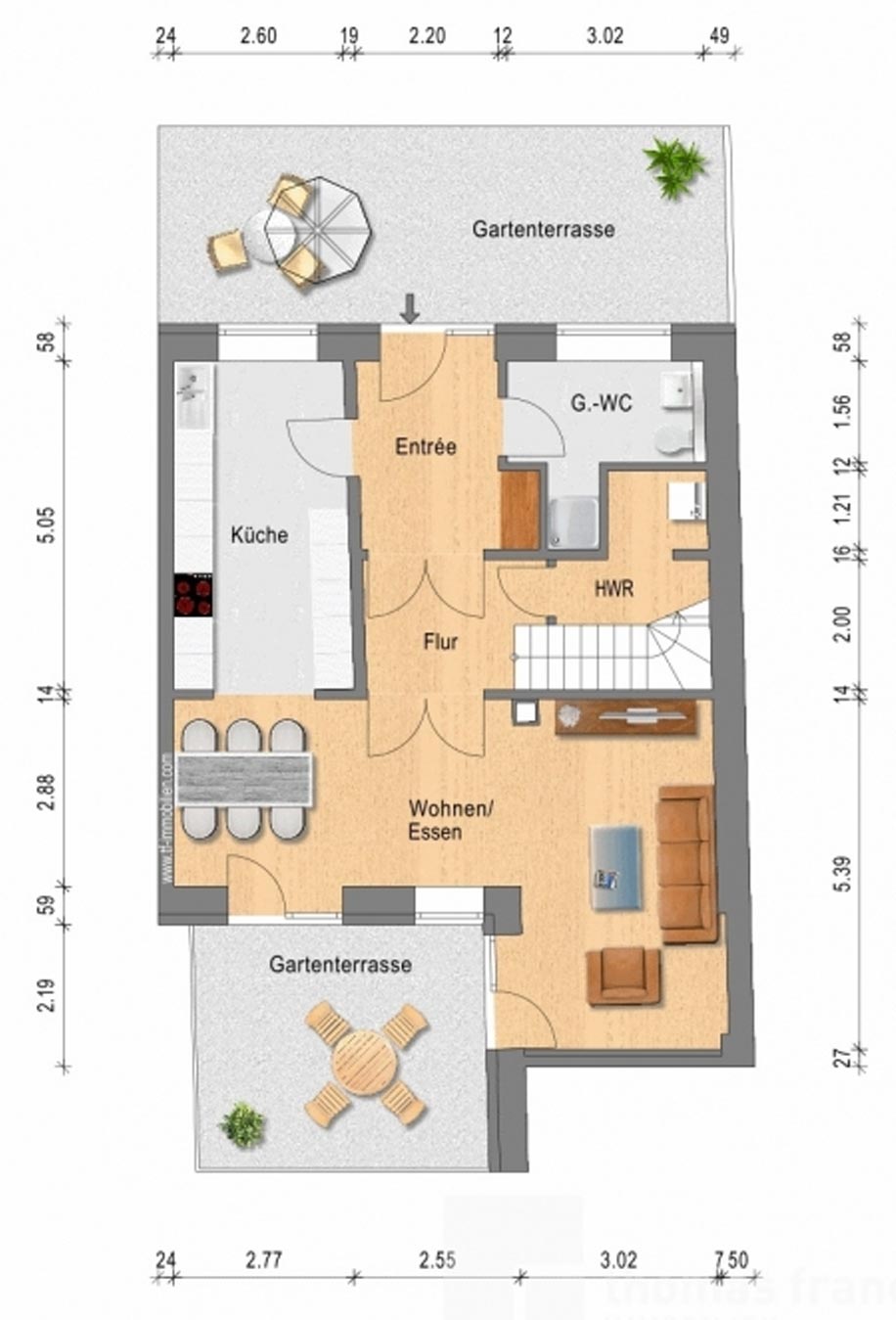 Wohnung 05 | 95 m² - VERMIETET