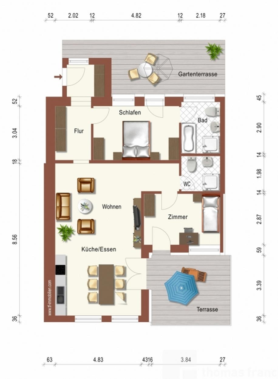 Wohnung 06 | 96 m² 