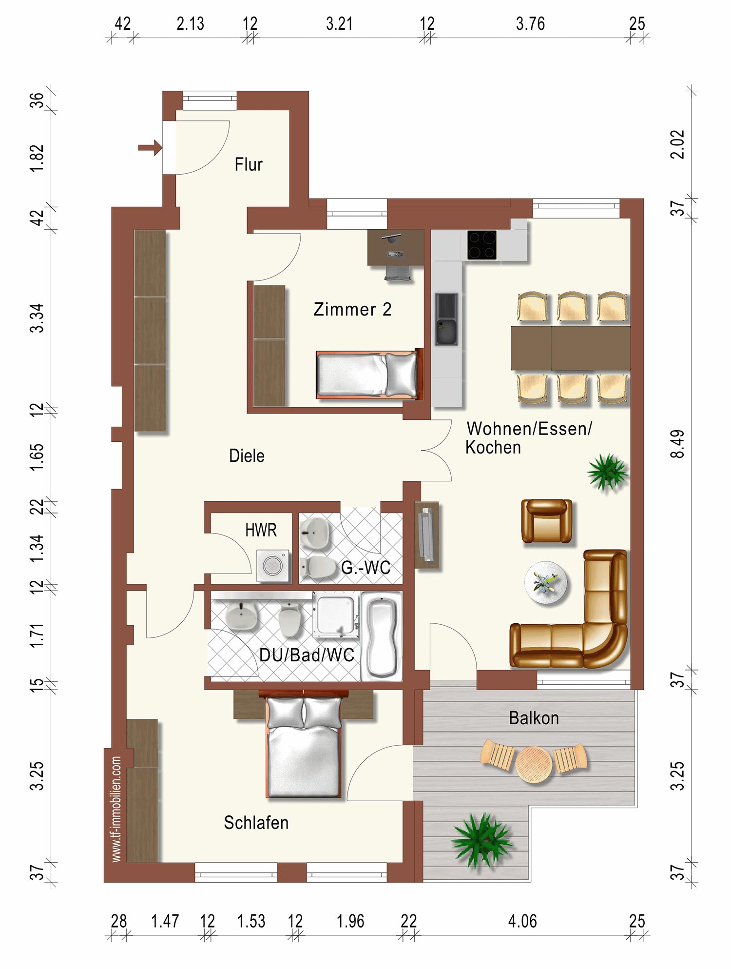 Wohnung 17 | 85 m²
